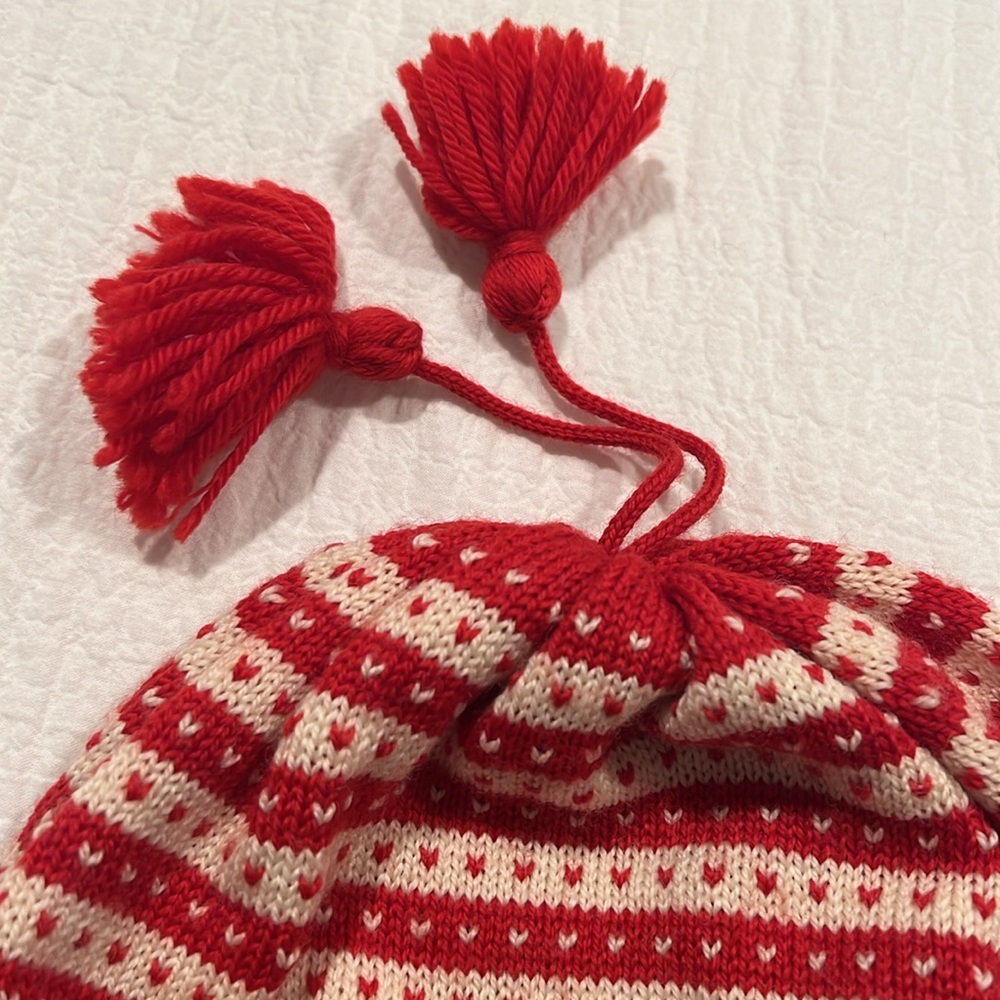 Dale of Norway Red Wool Hat - Picture 3 of 6